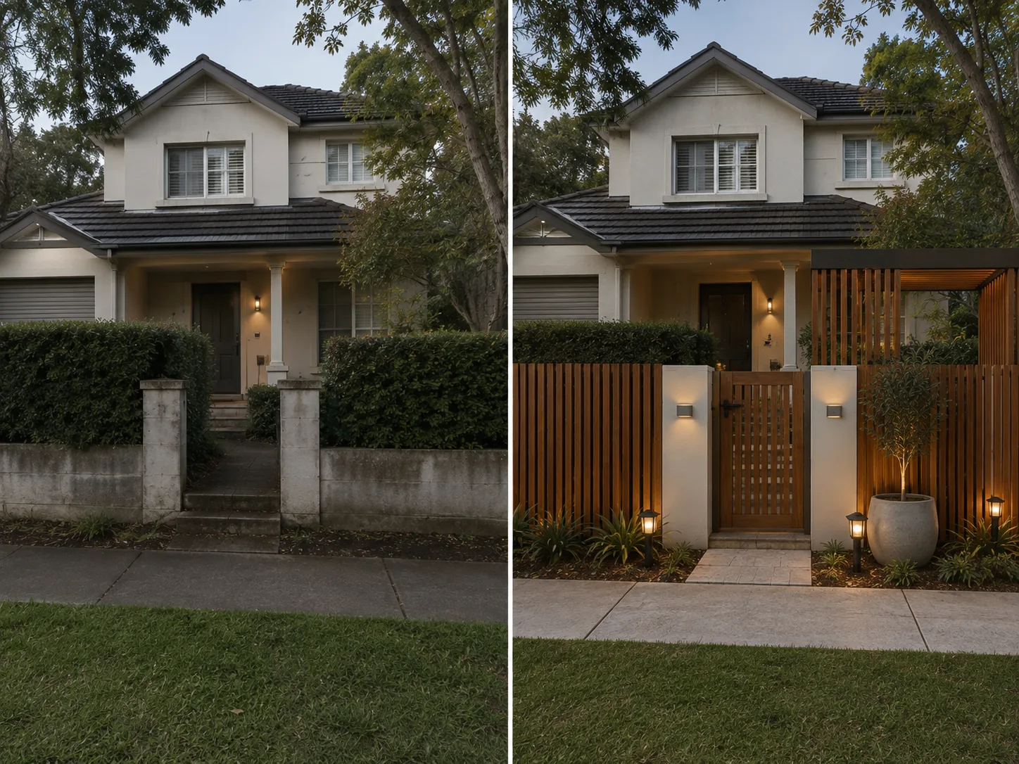 Front Entry Transformation in Sydney North Shore