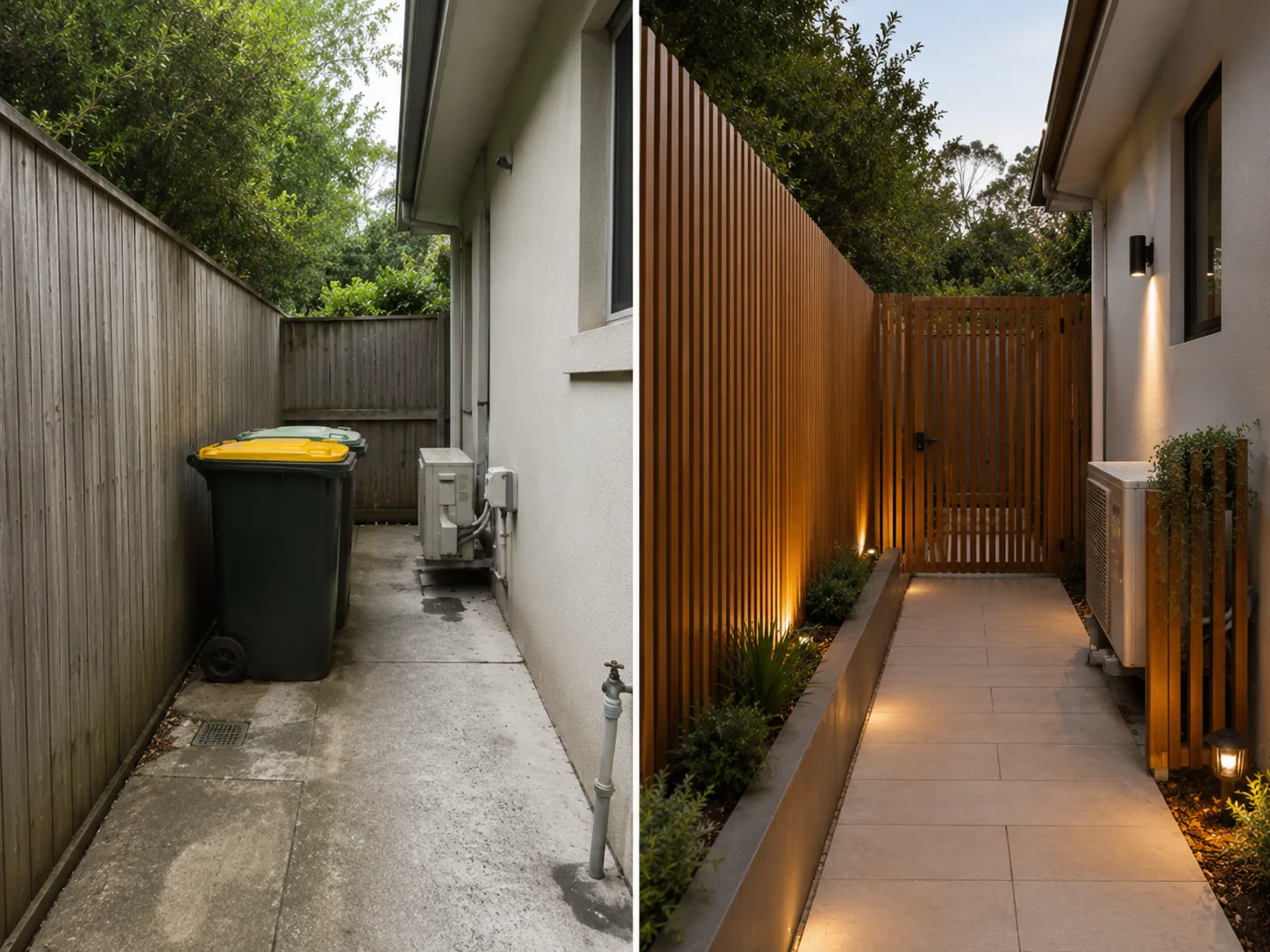 Side Access & Gate Transformation in Sydney North Shore